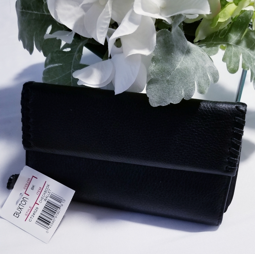 New Buxton Womens , High Quality 100% Leather Orga